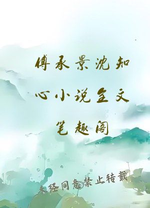 傅承景沈知心小说全文笔趣阁